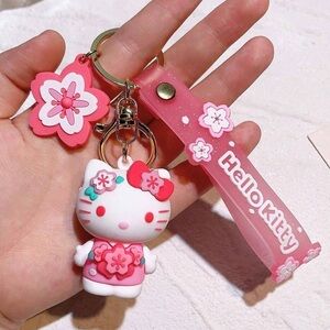 Hello Kitty Pink Keychain
